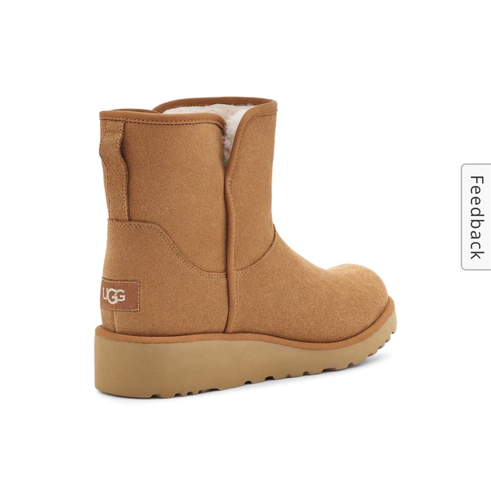 UGG Kristin Wedge Boot- Chestnut
